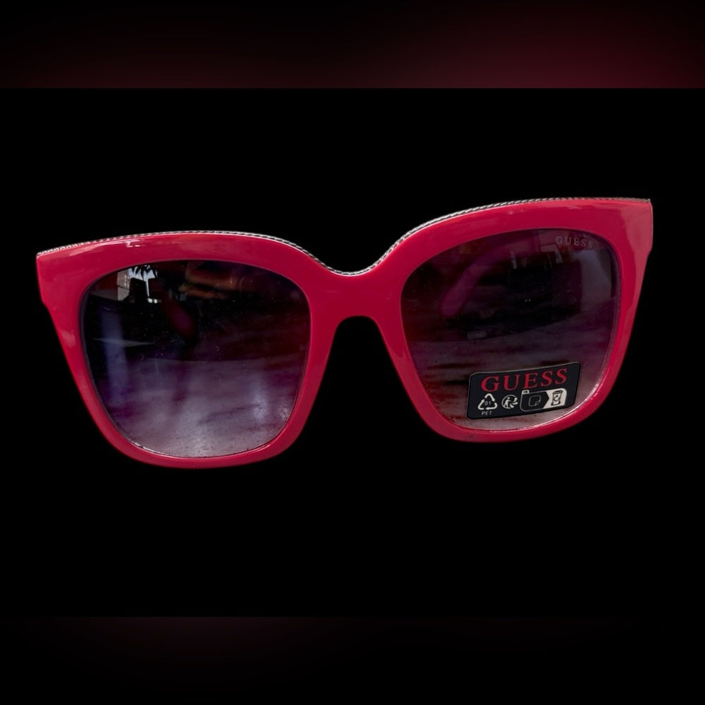 NWT Guess Bold Hot Pink/Red Sunglasses - Picture 8 of 11